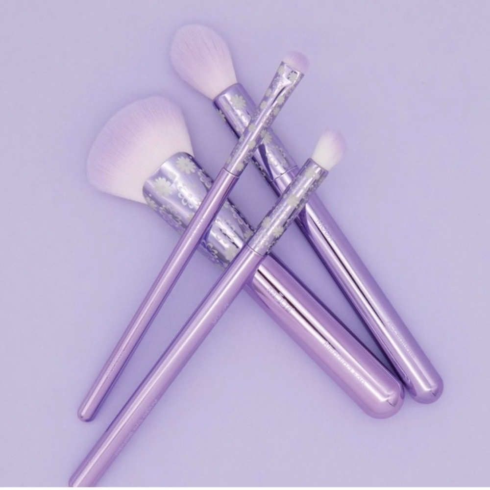 MODA Makeup Brushes - Pastel Purple Set